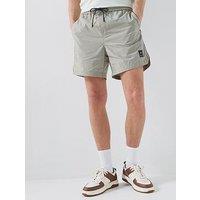 Hugo Colas262 Straight Fit Shorts - Light Green