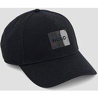 Hugo Jude Tortoise Shell Badge Cap - Black