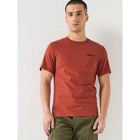 Barbour International Small Logo T-Shirt - Dark Orange