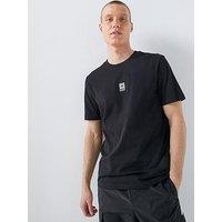 Hugo Darusi Centre Logo Regular Fit T-Shirt - Black