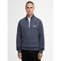 Barbour International Markford Half Zip Sweatshirt - Grey