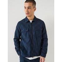 Barbour International Barbour International Blackstreak Summer Jacquard Overshirt - Navy