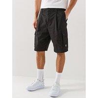 Hugo X Rb Gregry Slim Fit Cargo Shorts - Black