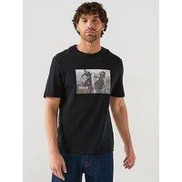 Barbour International X Steve Mcqueen Hellen Photographic T-Shirt - Black