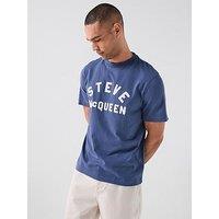 Barbour International X Steve Mcqueen Chain T-Shirt - Blue