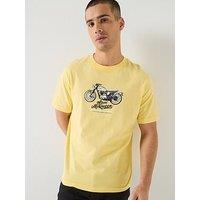 Barbour International Cerney Relaxed T-Shirt - Yellow