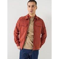 Barbour International Tucson Overshirt - Dark Orange