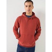 Barbour International Ehan Hoodie - Dark Orange