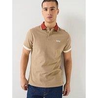 Barbour International Howall Tailored Polo Shirt - Khaki