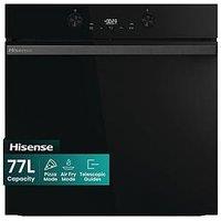 Hisense Hi4 Blackline Bi64223Adbguk Built In Electric Single Steam Oven - Jet Black