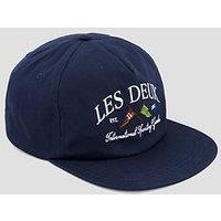 Les Deux Ivy League Letterman Cap - Navy