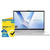 Asus Vivobook Go 15 Laptop - 15.6In Fhd, Amd Ryzen 3, 8Gb Ram, 512Gb Ssd, With Norton 360 Deluxe Antivirus - Silver - Laptop Only