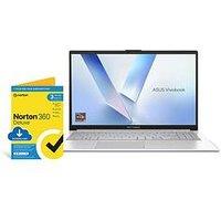 Asus Vivobook Go 15 Laptop - 15.6In Fhd, Amd Ryzen 3, 8Gb Ram, 128Gb Ssd, With Norton 360 Deluxe Antivirus - Silver - Laptop Only