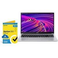 Acer Aspire Lite - 14In - Intel N150 - 4Gb Ram - 128Gb Ssd - Silver - With Norton 360 - Laptop + Microsoft 365 Personal 1 Year