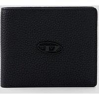 Diesel D-Oval Bi-Fold Wallet - Black