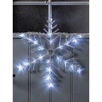 Lights4Fun 40Cm Snowflake Outdoor Christmas Light