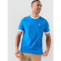 Boss Italy World Cup T-Shirt - Bright Blue