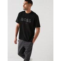 Boss Ts_Member Logo Tennis Club T-Shirt - Black