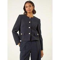 Roman Cosy Buttoned Pocket Jacket