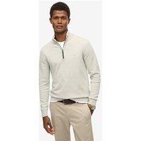 Superdry Superdry Essentials Cotton Knitted Quarter Zip