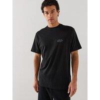 Hugo Spray Logo Loungewear T-Shirt - Black