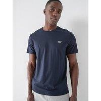 Emporio Armani Bodywear Essential Crew Neck T-Shirt - Dark Blue