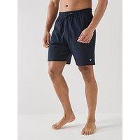 Emporio Armani Bodywear Pique Jersey Shorts - Dark Blue
