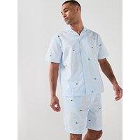 Lacoste Pyjama Set - Light Blue