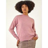 Roman Sequin High Neck Knit Jumper