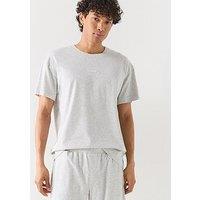 Hugo Bodywear Laze Relaxed Fit Loungewear T-Shirt - Grey