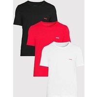 Hugo Bodywear Triplet 3 Pack Loungewear T-Shirts - Assorted