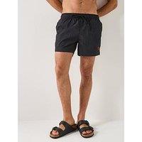 Hugo Dominica Tortoise Shell Swim Shorts - Black