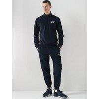 Ea7 Emporio Armani Train Visibility 1/4 Zip Tracksuit - Dark Blue