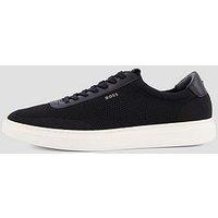Boss Kieran Tenn Knitted Cupsole Trainers - Black