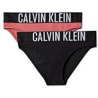 Calvin Klein Girls 2 Pack Intense Power Bikini Briefs