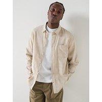 Barbour Kingswell Textured Tartan Relaxed Fit Shirt - Beige