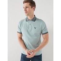 Barbour Cornsay Jersey Tailored Fit Polo Shirt - Blue