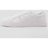 Boss Orange Rhys Tenn Pu Cupsole Sneaker - White