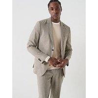 Barbour Forstone Houndstooth Blazer - Grey