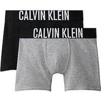 Calvin Klein Boys 2 Pack Intense Power Boxer Brief - Multi