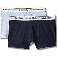 Calvin Klein Boys 2 Pack Modern Cotton Trunks
