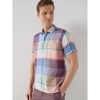 Barbour Barbour Bridford Checked Relaxed Fit Short Sleeve Shirt - Multi