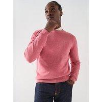 Barbour Pima Cotton Crew Neck Knitted Jumper - Pink