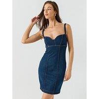 Guess Jeans Adelaida Dress - Navy