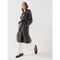 Guess Jeans Bianka Trench - Brown