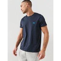Boss Tn365 Regular Fit Left Chest Logo T-Shirt - Navy