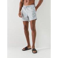Boss Octopus Swim Shorts - Light Grey
