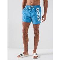 Boss Octopus Swim Shorts - Aqua