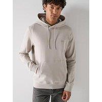 Boss Wetalk Overhead Tonal Logo Hoodie - Light Grey