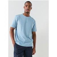 Boss Centre Logo T-Shirt - Light Blue
